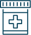 icon representing prescription pill bottle